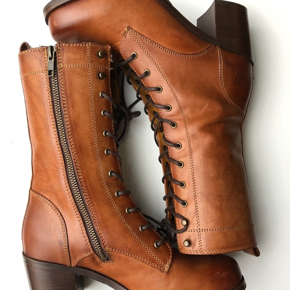frye kendall lace up boot